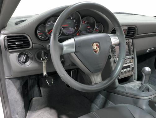 Arctic Silver Metallic 2007 Porsche 911 Targa 4