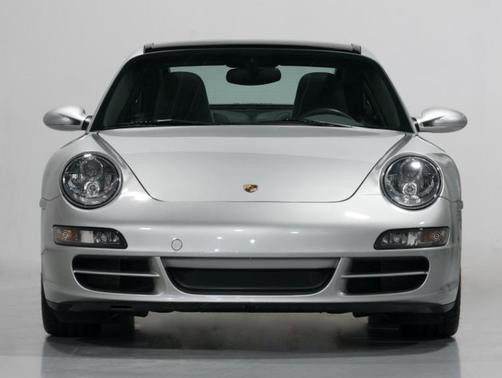 Arctic Silver Metallic 2007 Porsche 911 Targa 4