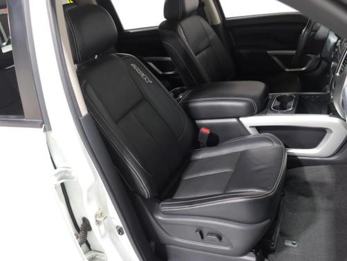 White 2017 Nissan Titan PRO-4X