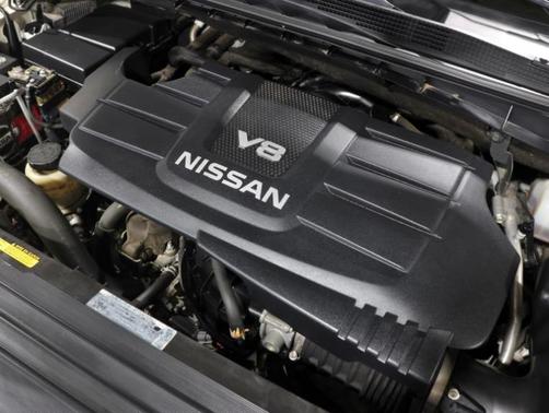 White 2017 Nissan Titan PRO-4X