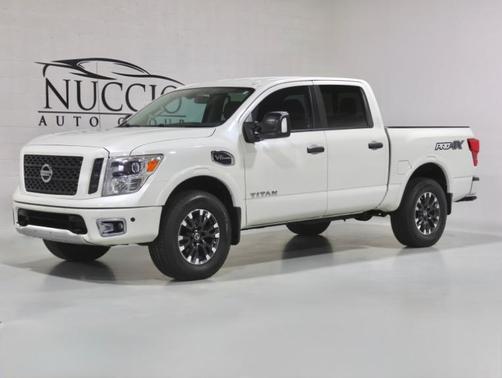 White 2017 Nissan Titan PRO-4X