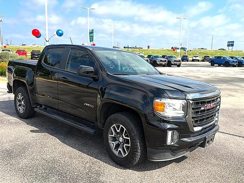 Onyx Black 2022 GMC Canyon AT4