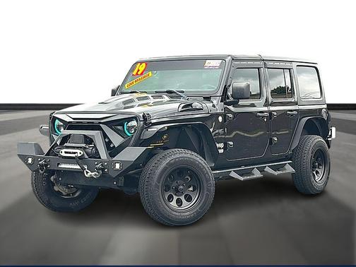 Black Clearcoat 2019 Jeep Wrangler Unlimited Sport S