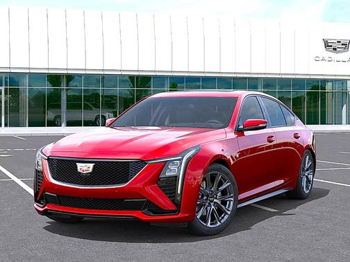 Radiant Red 2026 Cadillac CT5 Sport RWD