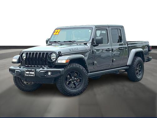 Granite Crystal Clearcoat Metallic 2022 Jeep Gladiator Sport