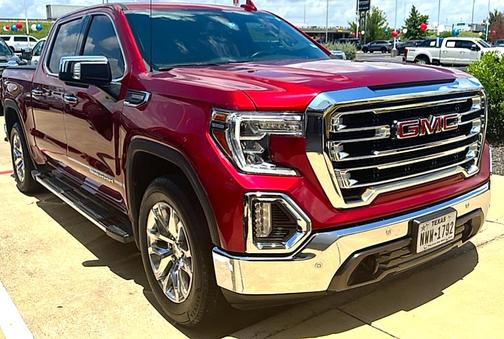 Cayenne Red Tintcoat 2021 GMC Sierra 1500 SLT