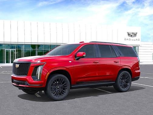 Radiant Red 2026 Cadillac Escalade Platinum Sport