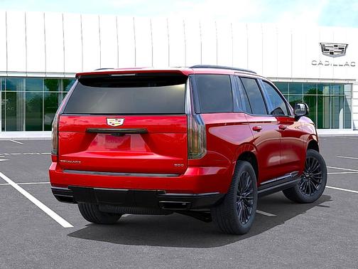 Radiant Red 2026 Cadillac Escalade Platinum Sport