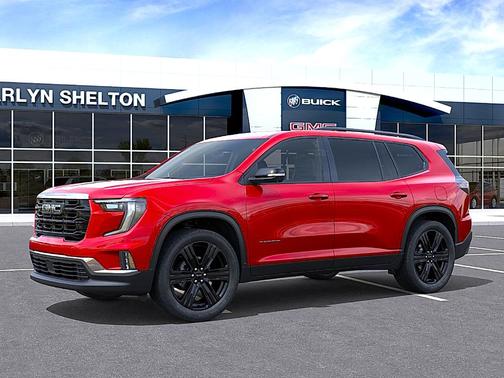 Volcanic Red 2026 GMC Acadia Elevation