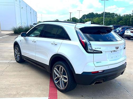 Crystal White Tri-Coat 2023 Cadillac XT4 Sport