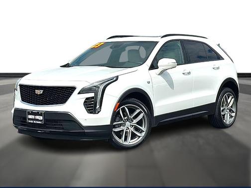 Crystal White Tri-Coat 2023 Cadillac XT4 Sport