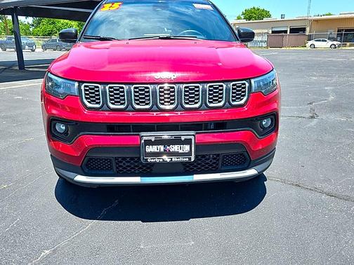 Red 2025 Jeep Compass Limited