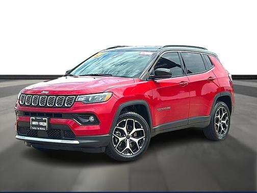 Red 2025 Jeep Compass Limited