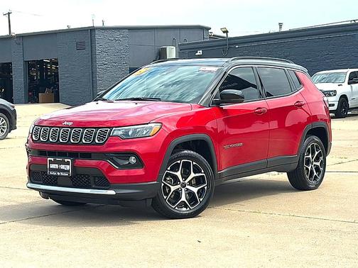 Red 2025 Jeep Compass Limited