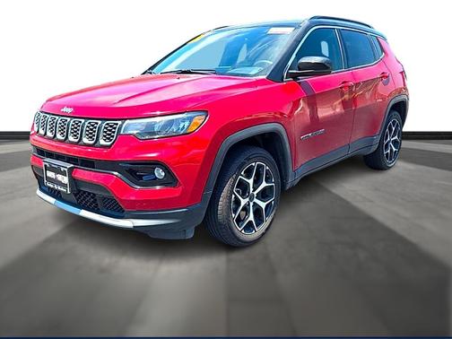 Red 2025 Jeep Compass Limited