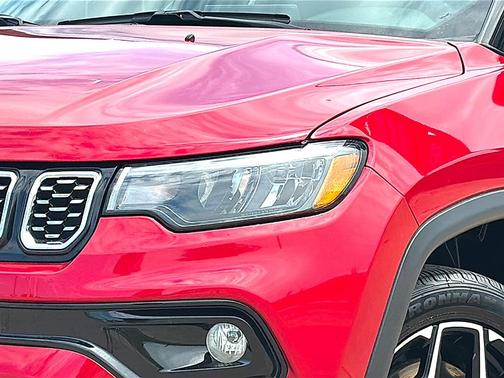 Red 2025 Jeep Compass Limited