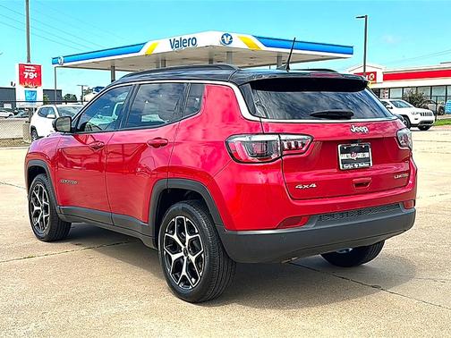 Red 2025 Jeep Compass Limited