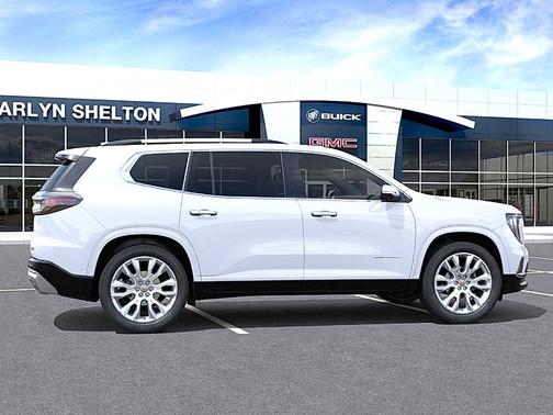 Glacier White 2026 GMC Acadia Denali