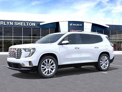 Glacier White 2026 GMC Acadia Denali