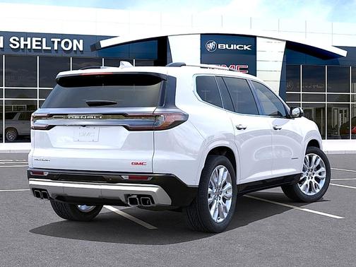 Glacier White 2026 GMC Acadia Denali
