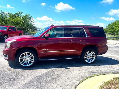 Crimson Red Tintcoat 2017 GMC Yukon SLT