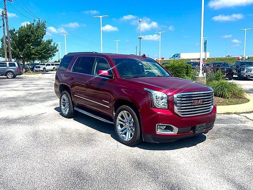 Crimson Red Tintcoat 2017 GMC Yukon SLT