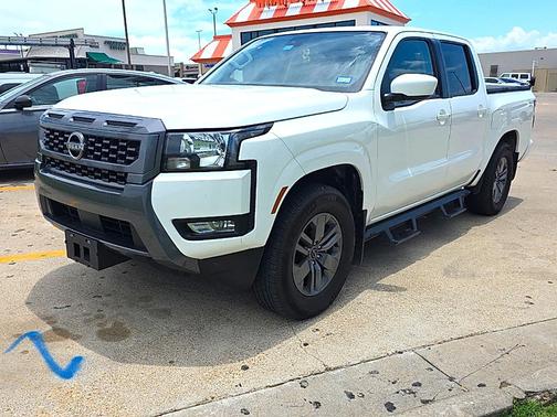Glacier White 2025 Nissan Frontier SV