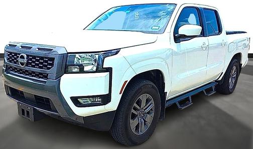 Glacier White 2025 Nissan Frontier SV