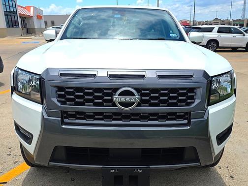 Glacier White 2025 Nissan Frontier SV