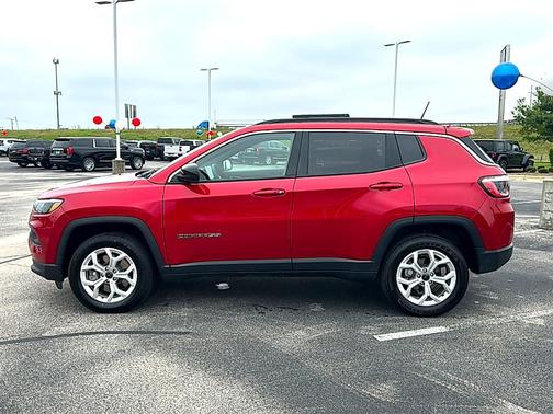 Red 2025 Jeep Compass Latitude