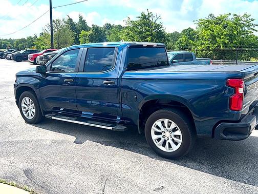 Northsky Blue Metallic 2021 Chevrolet Silverado 1500 Custom