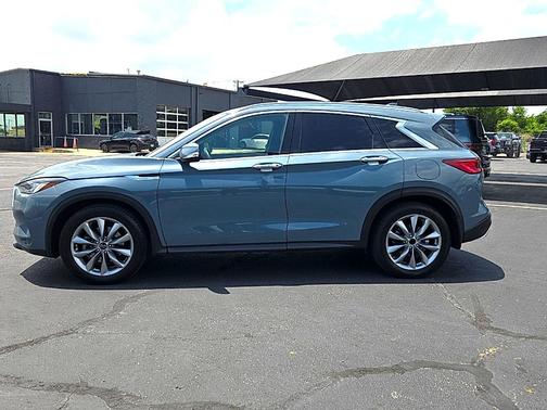 Slate Gray 2022 INFINITI QX50 Luxe