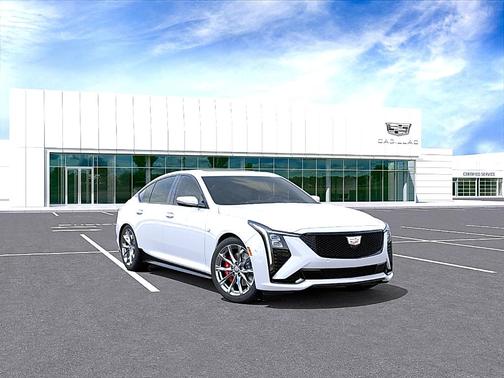 Vibrant White 2026 Cadillac CT5 Sport RWD