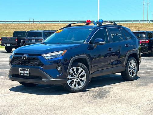 Blue 2023 Toyota RAV4 XLE Premium