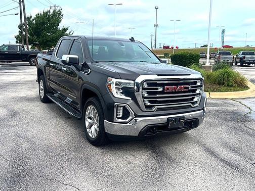 Brownstone Metallic 2021 GMC Sierra 1500 SLT
