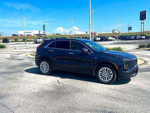 Stellar Black Metallic 2024 Cadillac XT4 Luxury