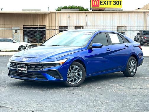 Electric Blue Metallic 2024 Hyundai ELANTRA SEL