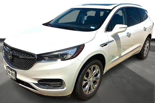 White Frost Tri-Coat 2020 Buick Enclave Avenir