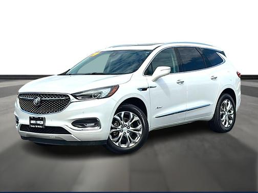 White Frost Tri-Coat 2020 Buick Enclave Avenir