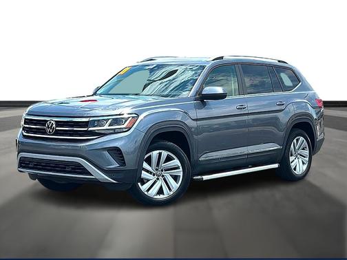Platinum Gray Metallic 2021 Volkswagen Atlas 3.6 V6 SEL