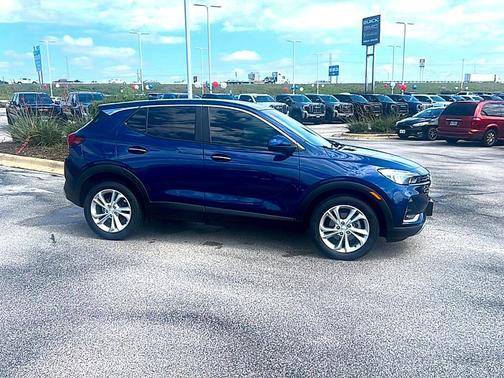 Sapphire Metallic 2023 Buick Encore GX Preferred