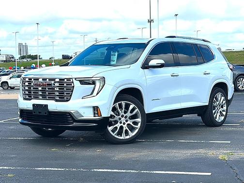 Glacier White 2026 GMC Acadia Denali