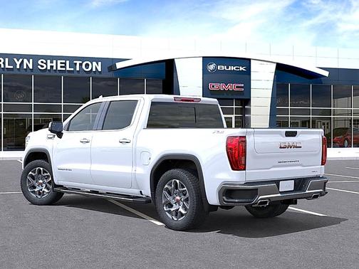 Glacier White 2026 GMC Sierra 1500 SLT