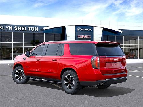 Volcanic Red 2026 GMC Yukon XL AT4