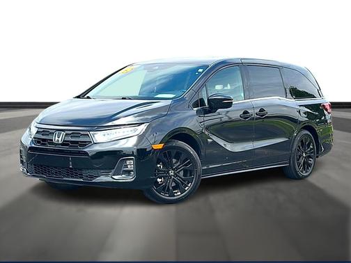 Crystal Black Pearl 2025 Honda Odyssey Sport-L