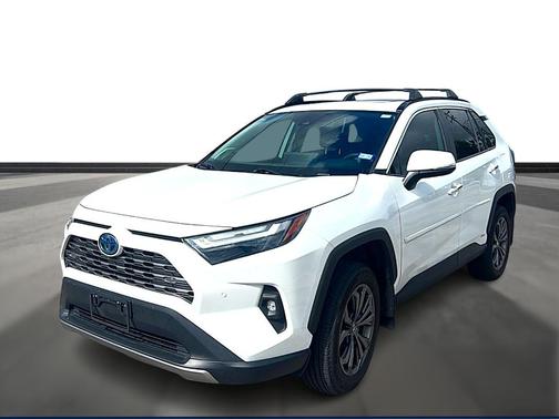 Wind Chill Pearl 2024 Toyota RAV4 Hybrid Limited