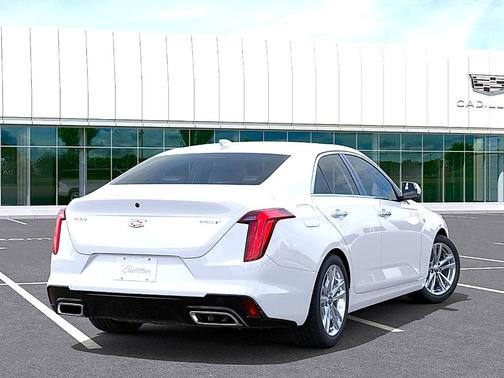 Vibrant White 2026 Cadillac CT4 Luxury