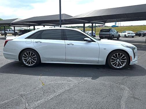 Crystal White Tri-Coat 2019 Cadillac CT6 3.0 Twin Turbo Sport