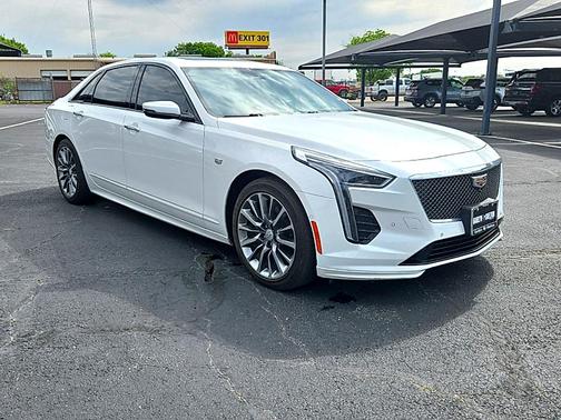 Crystal White Tri-Coat 2019 Cadillac CT6 3.0 Twin Turbo Sport
