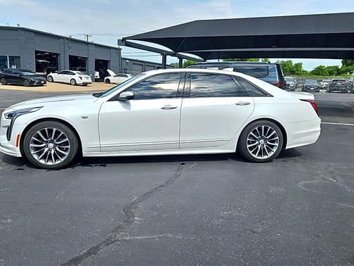 Crystal White Tri-Coat 2019 Cadillac CT6 3.0 Twin Turbo Sport